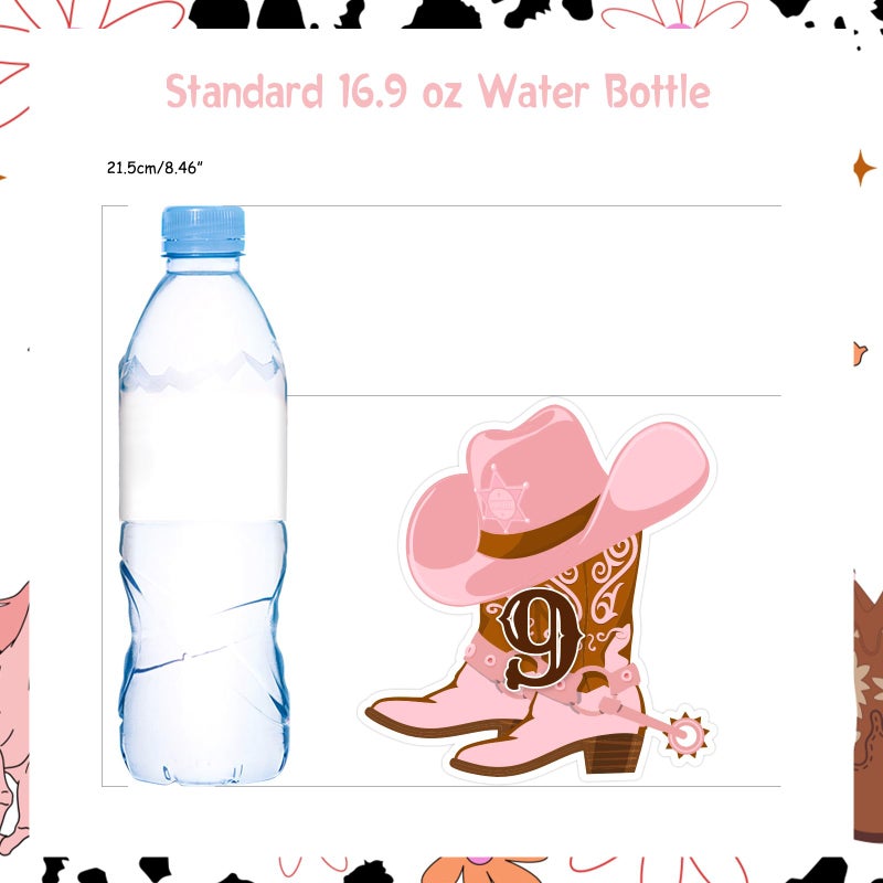 Cheereveal لافتة صور من Cheereveal My First Rodeo أكاليل الرايات للفتيات - ديكورات حفلات عيد الميلاد الأول بموضوع الغرب المتوحش، لوازم أعياد ميلاد راعية البقر الغربية من حديثي الولادة حتى 12 شهرًا - Image 3